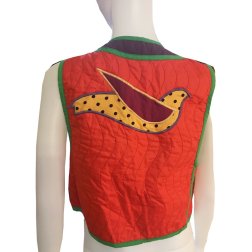 Vintage Jeanne Marc Quilted Vest
