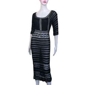 Vintage Crochet Boho Dress