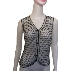 vintage mesh vest