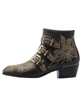 Gold-Studded-Ankle-Boots