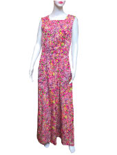 Vintage-1960s-Floral-Maxi-Dress